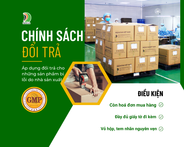 chính sách đổi trả của Medistar Việt Nam