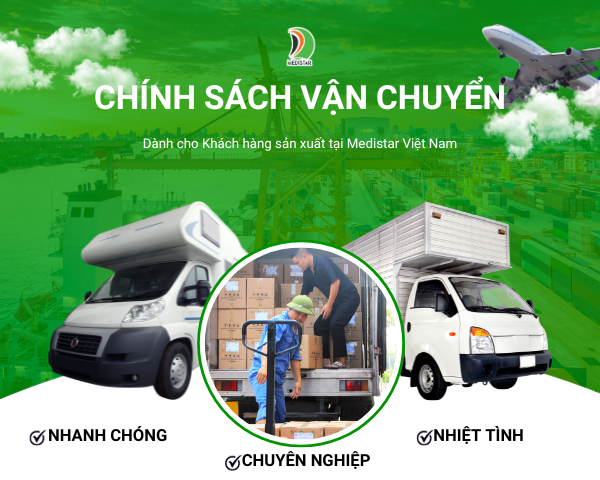 chính sách vận chuyển Medistar